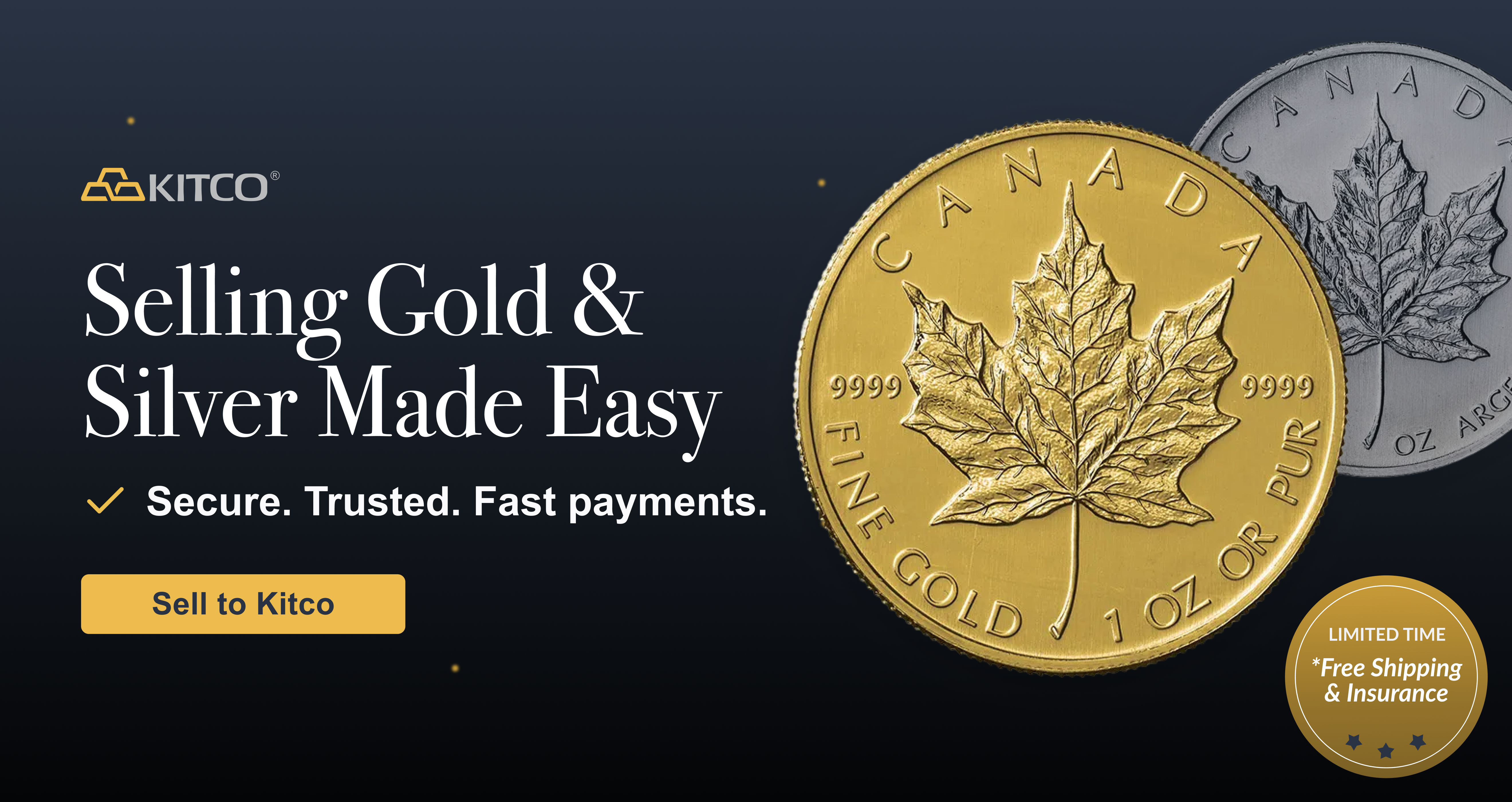 Sell Your Gold Silver with Kitco Today
